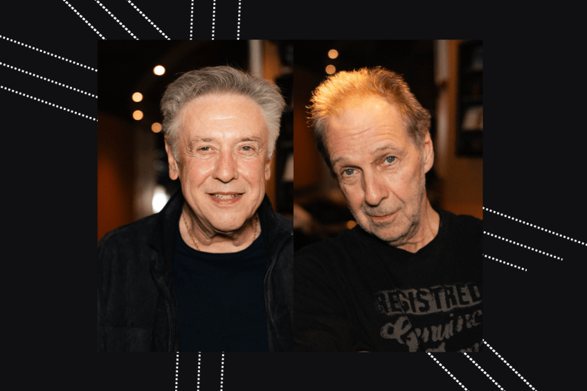 b3 band berlin bandleader Andreas Hommelsheim und schlagzeuger Lutz Halfter